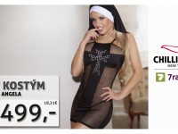 Hříšná sleva - Sexy kostým Jeptiška Angela se slevou 37%